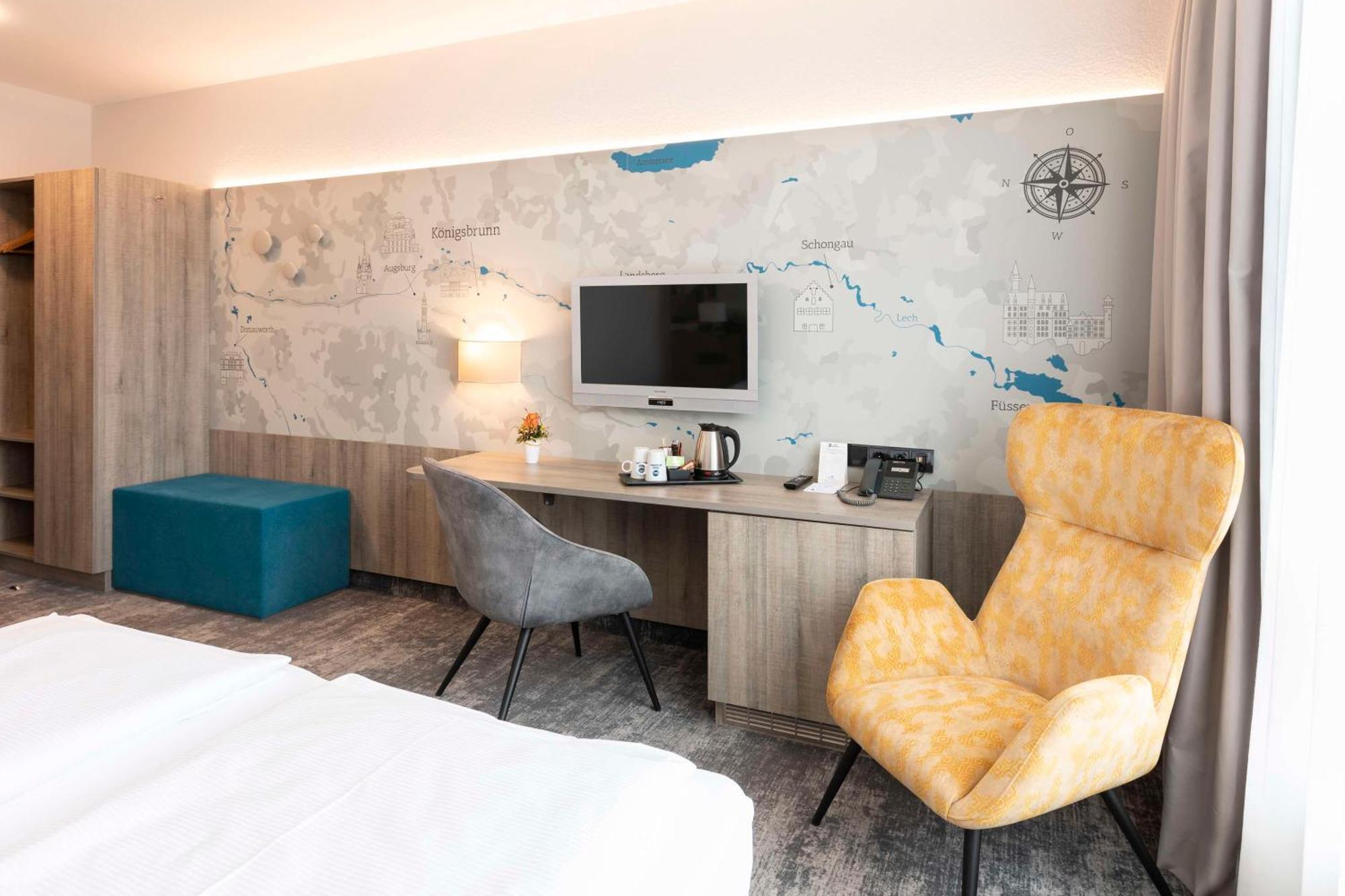 Best Western Hotel Am Europaplatz Königsbrunn Exteriér fotografie